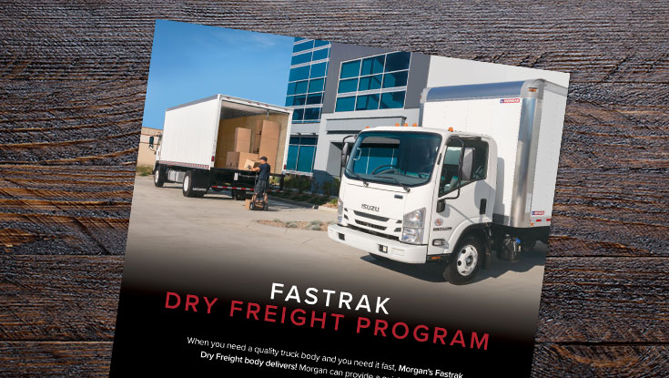 Fastrak Dry Freight Program brochure cover image
